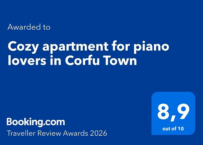 Cozy For Piano Lovers In Corfu Town